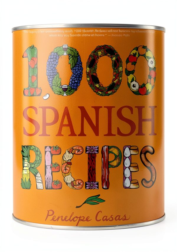 Spanish Cooking 1,000 Recipes Kindle Cookbook by Houghton Mifflin-0