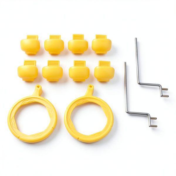 OralxRay Film Positioning System, DentalxRay Positioner Complete Kit, Clear Photography Heat Resistant Intra Oral Film Position Holder for Posterior Molars, Yellow-3