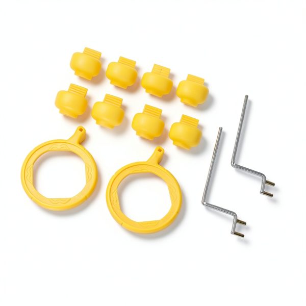 OralxRay Film Positioning System, DentalxRay Positioner Complete Kit, Clear Photography Heat Resistant Intra Oral Film Position Holder for Posterior Molars, Yellow-4