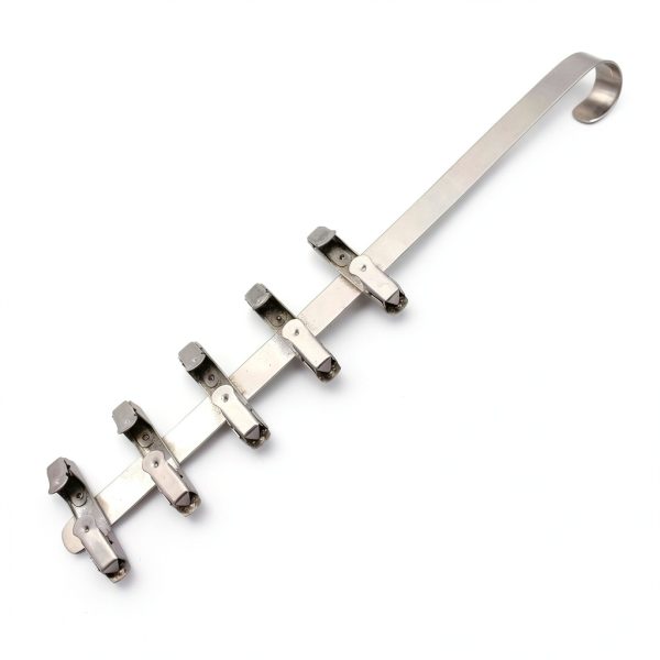 Dental X-Ray Film Hanger 5-Clip Stainless Steel by OdontoMed2011-1