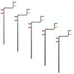 PER4MANCE Dental X-Ray Indicator Aligning Arms Pack of 5 Holders-0