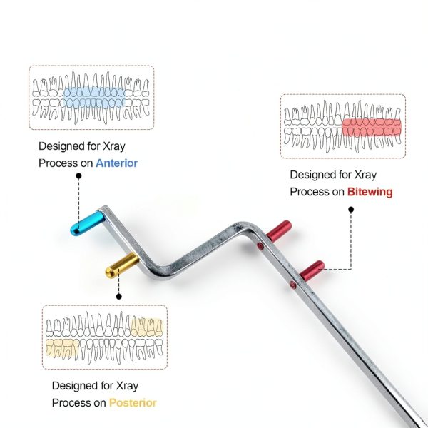 PER4MANCE Dental X-Ray Indicator Aligning Arms Pack of 5 Holders-1