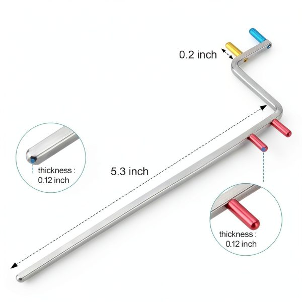 PER4MANCE Dental X-Ray Indicator Aligning Arms Pack of 5 Holders-3